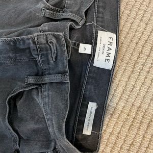 FRAME skinny jeans size 25 le skinny de jeanne